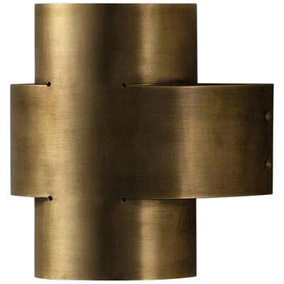 Aged Brass Plus One Large Lamp by Paul Matter
