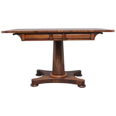Early 19th Century rosewood sofa table