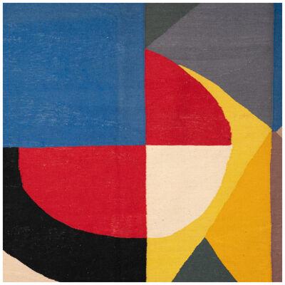Rug, or tapestry, inspired by Sonia Delaunay. Contemporary work