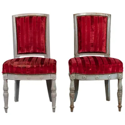 19th Century French Chairs - a Pair